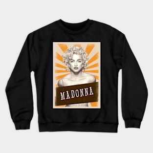 Vintage Aesthetic Madonna 80s Crewneck Sweatshirt